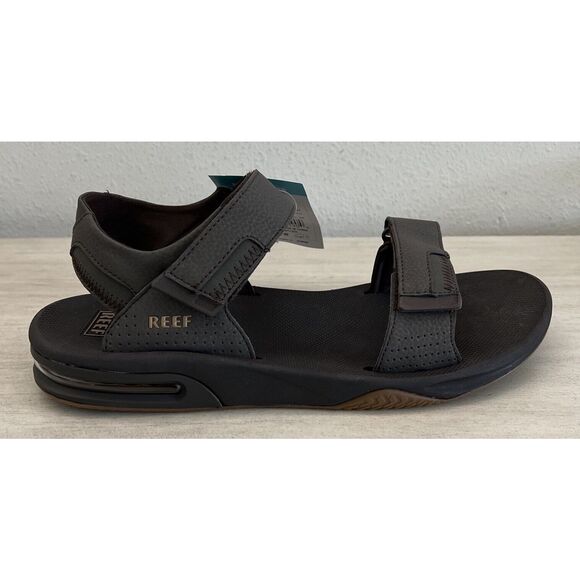 Reef CI6921 Fanning Baja Bottle Opener Sandals Men's Sz 12 Brown/Gum - Picture 8 of 14